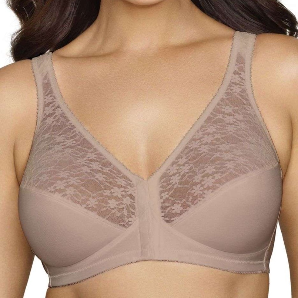 EXQUISITE FORM Womens Women's Front Close Posture Bra Size 46DD